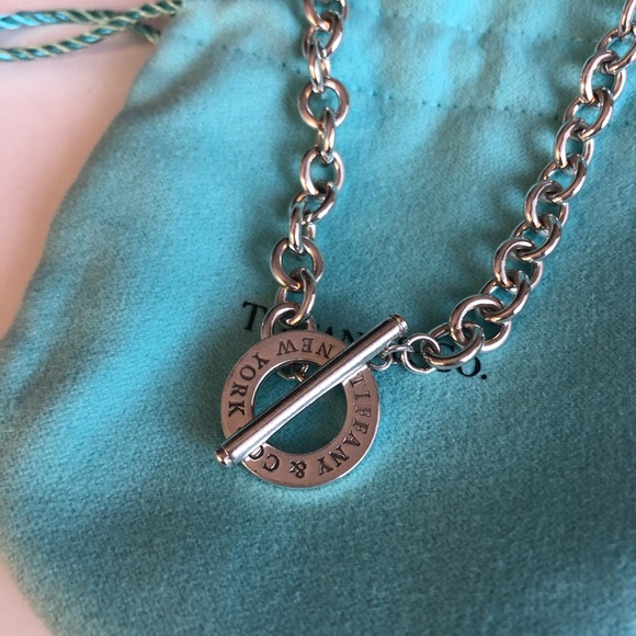***SOLD*** Authentic Tiffany Toggle necklace - Picture 2 of 4
